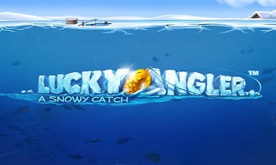 Lucky Angler: a Snowy Catch