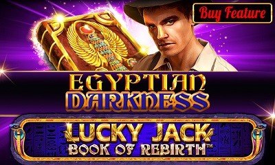 Lucky Jack Book of Rebirth Egyptian Dark
