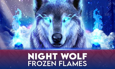 Night Wolf Frozen Flames